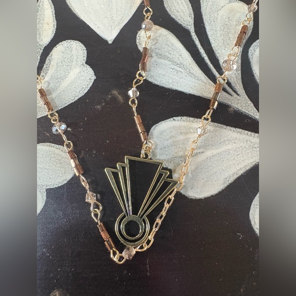 Free People Ariana Ost Lotus Layered Gold Choker - Picture 6 of 6